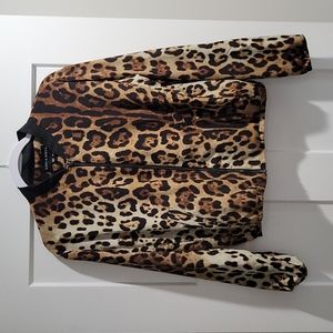 Adria Moss - Animal Print Light Jacket